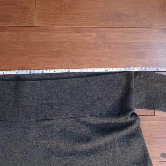 Anthropologie Dark Gray Cropped Pants - Picture 9 of 13